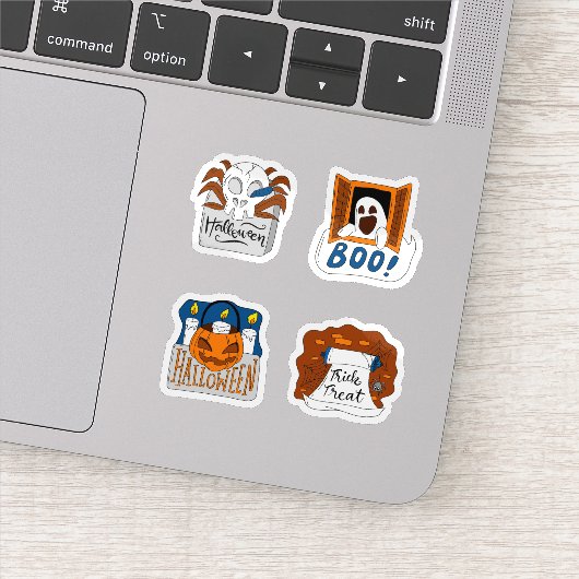 Halloween spooky scary sticker collection シール (詳細)