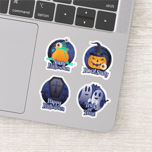 Halloween spooky sticker collection シール (詳細)