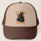 Halloween Spooky Vibes: Trick or Treat Skeleton キャップ (正面)