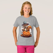 Halloween Squirrel Tシャツ (正面フル)