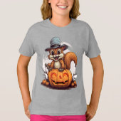 Halloween Squirrel Tシャツ (正面)