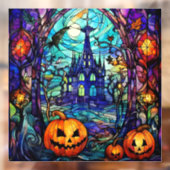 Halloween Stained Glass Window Cling ウィンドウサイン (シート2)