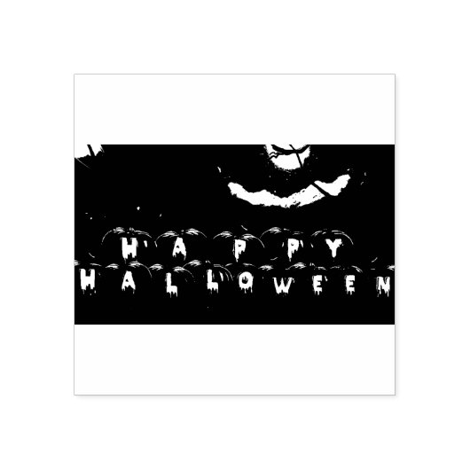 Halloween stamp ラバースタンプ (インプリント)