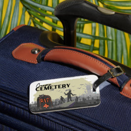 Halloween Stamp Collection "Creepy Cemetery"  ラゲッジタグ