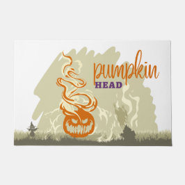 Halloween Stamp Collection "Pumpkinhead" ドアマット