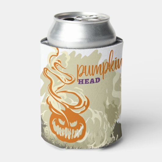 Halloween Stamp Collection "Pumpkinhead" 缶クーラー (缶正面)