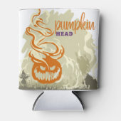 Halloween Stamp Collection "Pumpkinhead" 缶クーラー (正面)