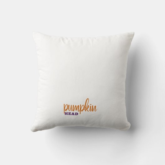 Halloween Stamp Collection "Pumpkinhead" 16" x 16" クッション (裏面)