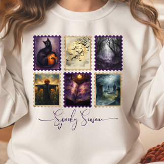 Halloween Stamp Collection Sweatshirt スウェットシャツ