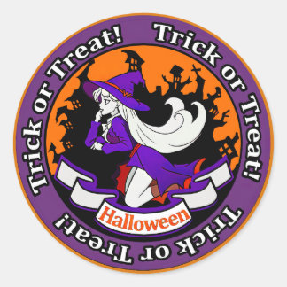 HALLOWEEN sticker ラウンドシール
