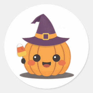 Halloween sticker  ラウンドシール