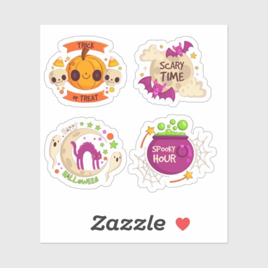 Halloween sticker collection シール (シート)