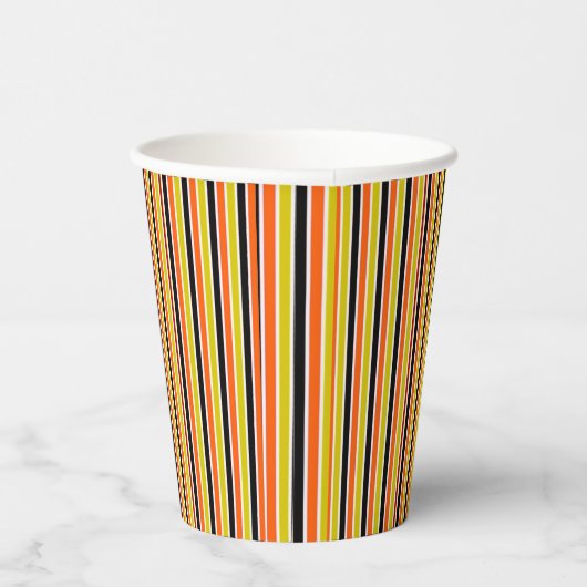 Halloween Stripes 紙コップ (右)