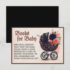 Halloween Stroller Books for Baby Baby Shower エンクロージャーカード