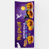 Halloween Super Sale Promotion Banner  横断幕 (縦)