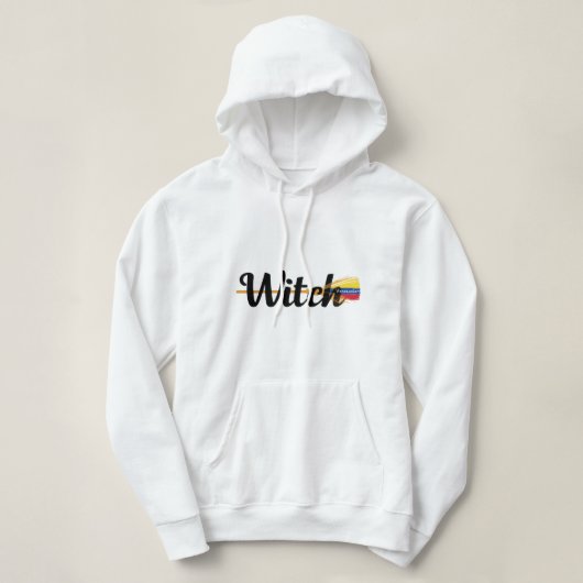 Halloween Sweater–Venezuelan Witch | Witchy Spooky パーカ (デザイン正面)