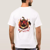 Halloween tシャツ (裏面)