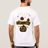 Halloween  tシャツ (裏面)