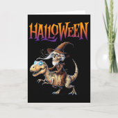 Halloween T-rex Skeleton Ride  カード (正面)