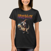 Halloween T-rex Skeleton Ride  Tシャツ (正面)