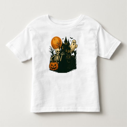 Halloween T-Shirt トドラーTシャツ (正面)