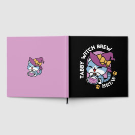 Halloween Tabby Cat – Witch Hat & Potion Art ゲストブック