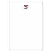 Halloween Tabby Cat – Witch Hat & Potion Art テーブルナンバー (裏面)