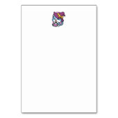 Halloween Tabby Cat – Witch Hat & Potion Art テーブルナンバー (裏面)