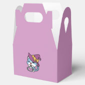 Halloween Tabby Cat – Witch Hat & Potion Art フェイバーボックス (オープン)