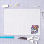 Halloween Tabby Cat – Witch Hat & Potion Art 薄葉紙 (クラフト)