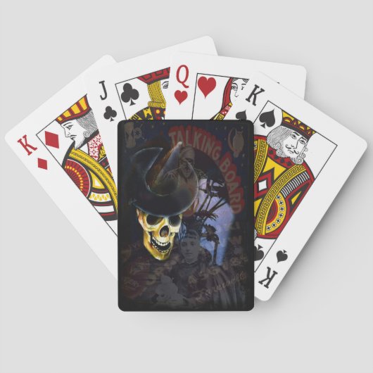 Halloween Talking Board Skeleton Playing Cards トランプ (裏面)