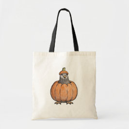 Halloween Tasche mit Taube トートバッグ