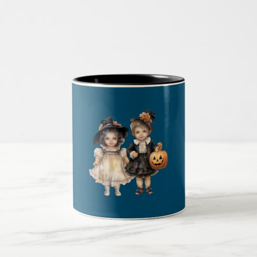 Halloween Tasse & Becher ツートーンマグカップ (中央)
