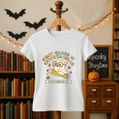 Halloween Teacher Gift Ghost & Pencil Tシャツ