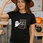 Halloween Teacher Gift Tee; BOO-LIEVE in Yourself Tシャツ