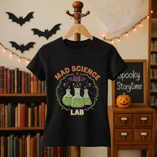 Halloween Teacher Mad Science Lab Spooky Chemistry Tシャツ