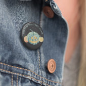 Halloween Teal Pumpkin Allergy Awareness 缶バッジ