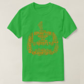 Halloween Terms Scary Pumpkin List rd Cloud1608 Tシャツ (デザイン正面)