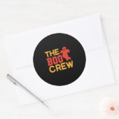Halloween The Boo Crew ラウンドシール (封筒)