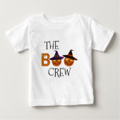 Halloween The Boo Crew Illustration Family     ベビーTシャツ (正面)