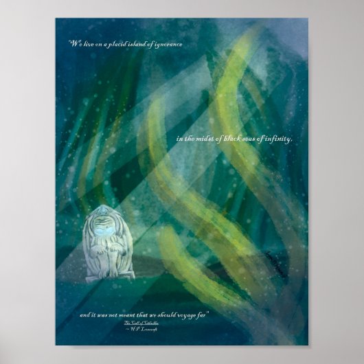 Halloween The Call of Cthulhu Art Print  ポスター (正面)