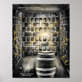 Halloween The Cask of Amontillado Art Print ポスター
