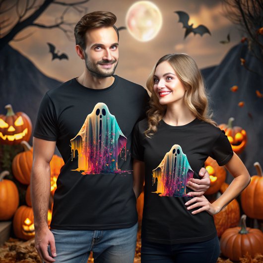 Halloween, the colors of mystery overflow tシャツ