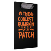 Halloween The Coolest Pumpkin In The Patch Xmas クリップボード (右)