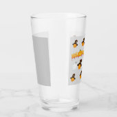 Halloween theme: Ghosts and pumpkin タンブラーグラス (右)