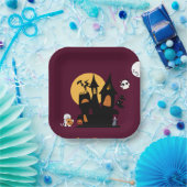 halloween theme Paper Plate ペーパープレート (パーティー)
