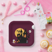 halloween theme Paper Plate ペーパープレート (パーティー)