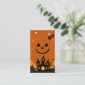 Halloween Themed Baby Shower Invite エンクロージャーカード (スタンド正面)