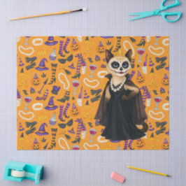 Halloween themed for Siamese Cat lovers 薄葉紙
