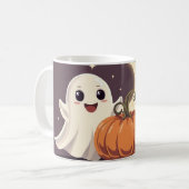 Halloween themed mug コーヒーマグカップ (正面左)